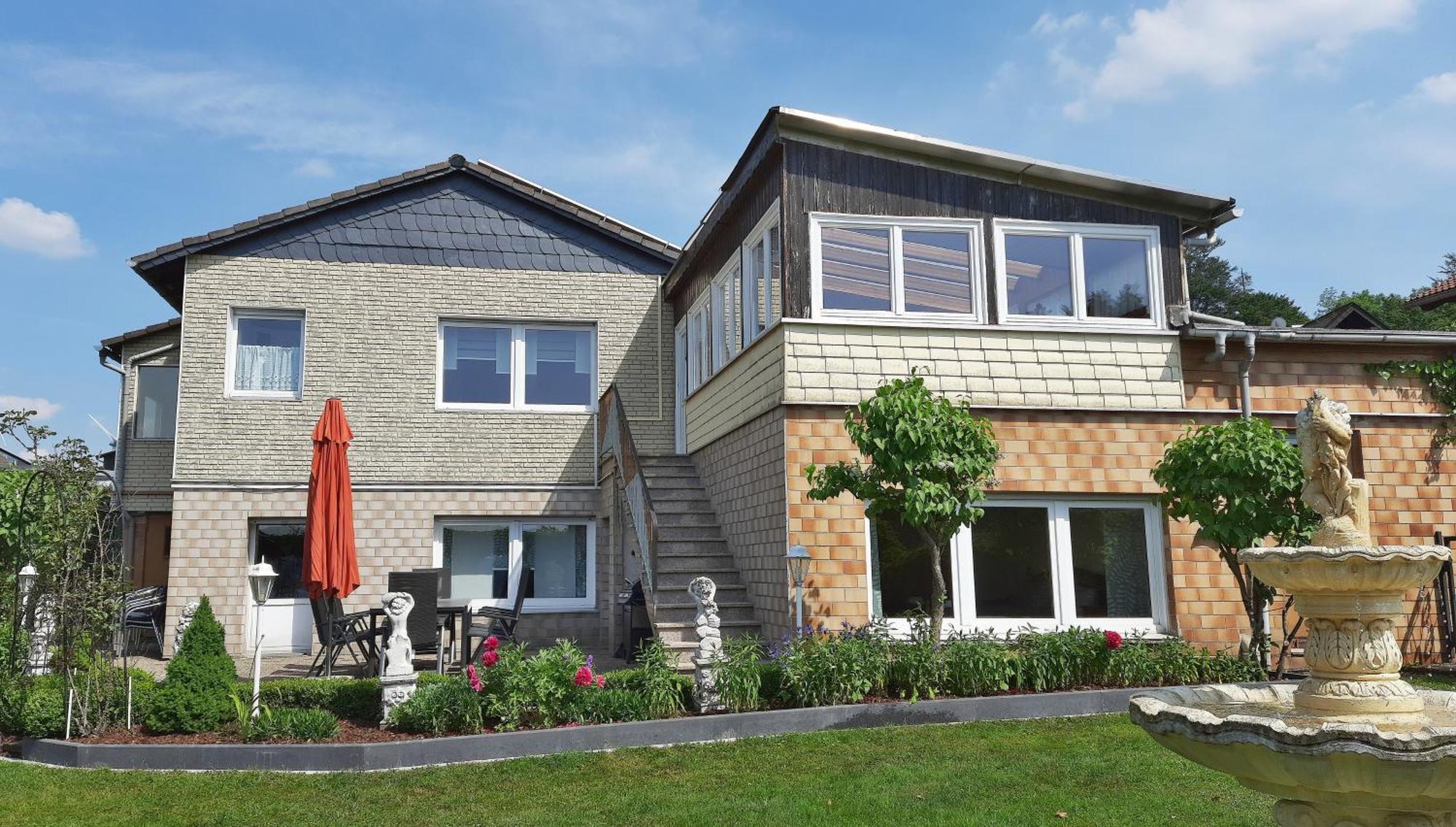 Ferienhaus Am Seeblick Garten, Grill, Billard, Dart, Bike, Sauna Ww-Seeblick Driedorf Exterior photo